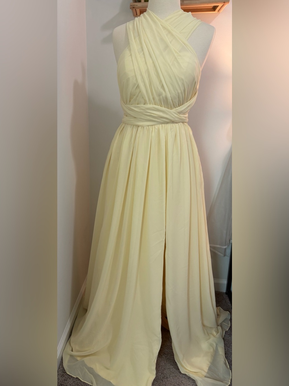 Multi-Style Chiffon Evening Dress